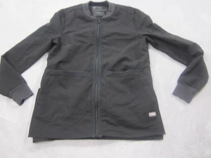 FIGS Jacket Womens XXS Gray Technical Collection Zip Front Scrub Coat Nurse - Picture 1 of 7