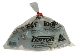 Original Kevron KEY TAG Bulk Lot ( x50 Tags ) CLEAR - Picture 1 of 1