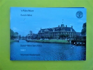 Netherlands coins SET  1987  s RIJKS UTRECHT .OFFICIAL SPECIMEN. - Picture 1 of 7