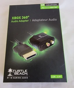 Turtle Beach Audio Adapter Cable For Xbox 360 in Box - Picture 1 of 3