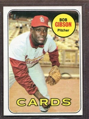 1969 Topps Set-Break #200 Bob Gibson como nuevo *Jaysace* Foto 1 de 2