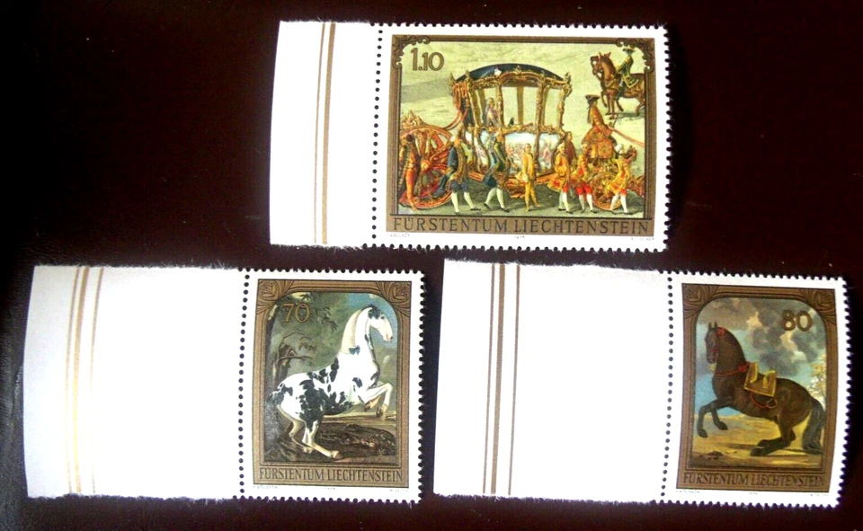 Sellos de Liechtenstein - Lote #N76 1978 caballos MNH Foto 1 de 1
