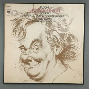 G737 Puccini Gianni Schicchi Gobbi Domingo Cotrubas Maazel 1LP CBS 76 563 Stereo - Picture 1 of 4