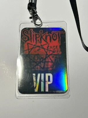 2009 Slipknot VIP Access Holographic Reprint Laminate Pass - Image 1 of 4
