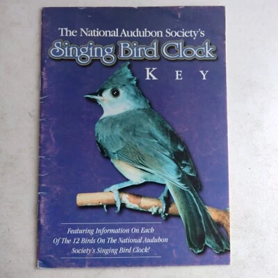 Reloj manual de aves cantoras de las Sociedades Nacionales Audubon llave para sonidos de aves Foto 1 de 3