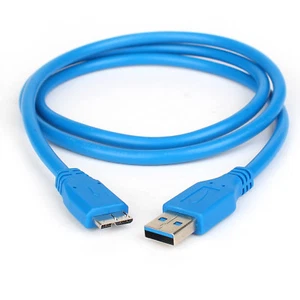 3x 10ft Micro USB 3.0 B High-Speed Data SYNC Cable For External Hard Drive Disk - Picture 1 of 4