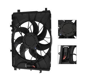 Radiator Cooling Fan Assembly For 10-15 Mercedes E350 C350 GLK350 2049066802 - Foto 1 di 10