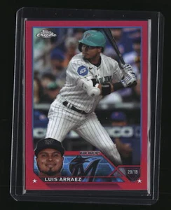 2023 Topps Chrom Luis Arraez Pink/399 - Bild 1 von 2