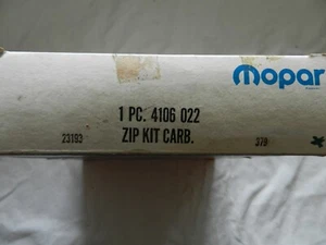 Pair of NOS Vintage Mopar  Zip  Kit Carb 4106022 - Picture 1 of 9