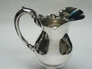 ANTIQUE 1930's FRENCH CHRISTOFLE SILVER PLATE PITCHER - Picture 1 of 9