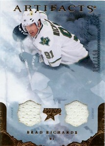 2010-11 Artifacts Jerseys Bronze #1 Brad Richards 113/150