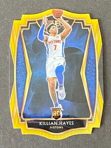 Killian Hayes Select Gold Die Cut Prizm RC #ed 1/10 - Bild 1 von 10