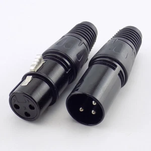 Micrófono XLR de 3 pines serpiente hembra a RCA macho enchufe cable de audio DMX - Imagen 1 de 9
