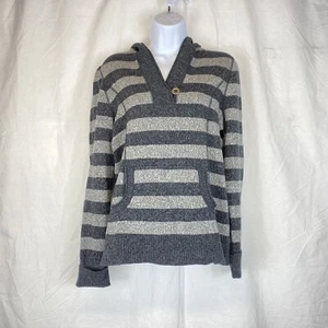 Tommy Hilfiger black and gray hooded sweatshirt size Medium - Picture 1 of 11