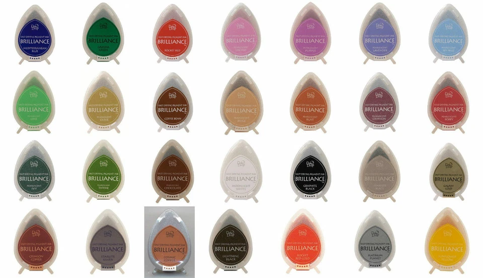 Tsukineko Stempelkissen Stempeln Dew Drop Brilliance *Auswahl