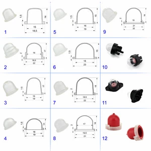 1x Vergaser Benzinpumpe Kraftstoffpumpe Handpumpe Primer Bulb Pumpe Walbro Zama - Bild 1 von 13