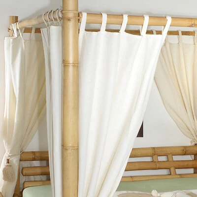 Vorhang für Himmelbett 180x200 Betthimmel Himmelbettvorhang Schlafzimmer Spa  - Bild 1 von 4