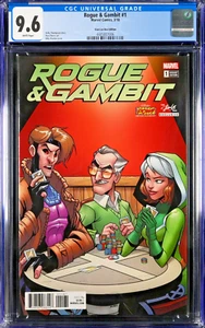 Rogue & Gambit #1 CGC 9.6 Marvel 2018 Stan Lee Box Variant Kelly Thompson Story - Picture 1 of 2