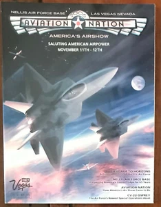 "AVIATION NATION 2006 AIRSHOW" SOUVENIR PROGRAM 1ST PB NF GREAT COLOR PHOTOS! - Picture 1 of 1