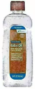 FAMILY WELLNESS BABY OIL WITH SHEA AND COCOCA BUTTER 14 fl. oz. - Picture 1 of 2