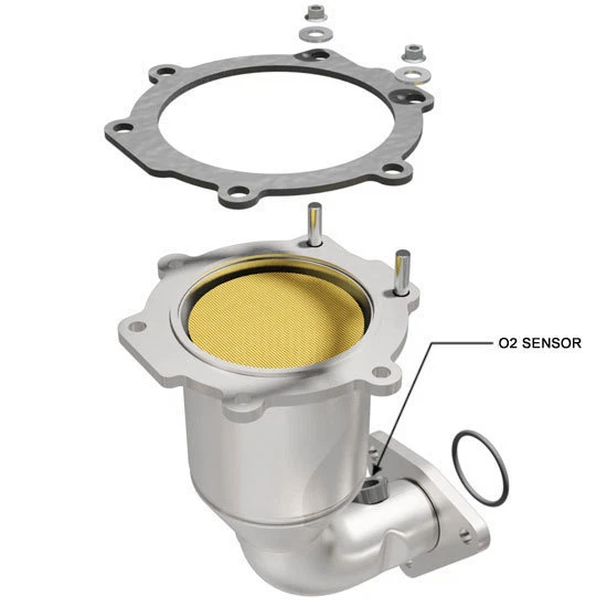 Conversor catalítico Magnaflow ajuste direto dianteiro para 2002-2003 Nissan Maxima 3.5L - Imagem 1 de 1