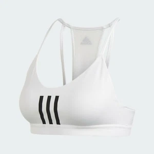 Reggiseno ad alto contenimento TOP ADIDAS Cardio FT1877 AM 3S Mesh BRA White - Foto 1 di 12