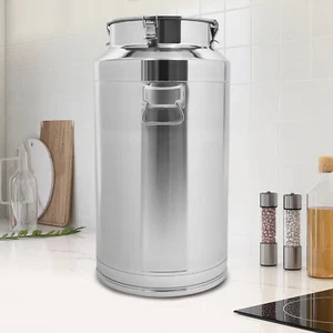 Lattiera in acciaio inox 304 secchio sigillato resistente con coperchio sigillato - Foto 1 di 9