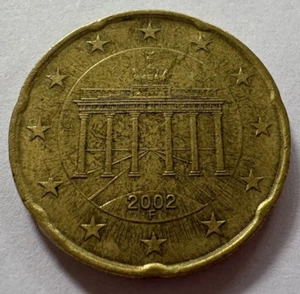 20 Euro Münze 2002 F Deutschland - Bild 1 von 4