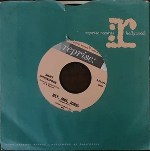 Jimmy Witherspoon - Hey, Mrs. Jones / Warm Your Heart 7” Single 1961 Reprise EE. UU. - Imagen 1 de 4