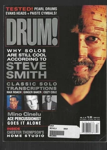 DRUM! Magazine September/October 2000 Steve Smith On Soloing - Imagen 1 de 1