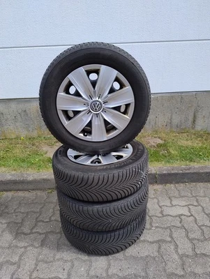 4x Winterkompletträder VW T-Roc auf Original 16 Zoll VW Stahlfelgen - Bild 1 von 4