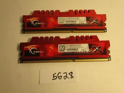 G.Skill RipJaws X  2X4GB=8Gb  PC3-12800 1600Mhz DDR3 DESKTOP MEMORY RAM (5628) - Image 1 of 2
