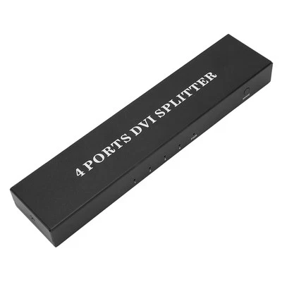 DVI Splitter 1 In 4 Out HD Lossless Plug And Play Distribution Video Duplica BEA - Bild 1 von 4
