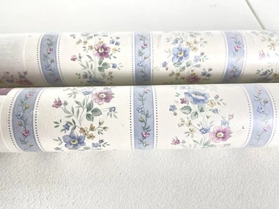 2 Rolls Wallpaper Andover Wallcoverings Floral - Image 1 of 4