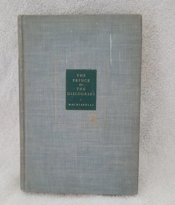 The Prince & The Discourses, Macciavelli, The Modern Press 1940.  Immaculate! - Image 1 of 4