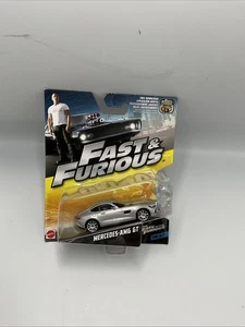 Mattel Fast & Furious Mercedes AMG GT Silver - Picture 1 of 4