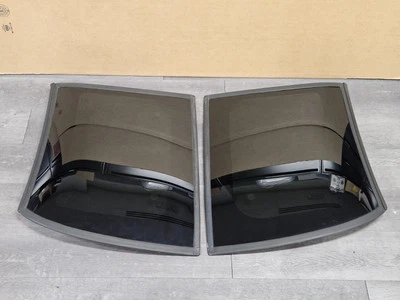 1993-2002 Chevy Camaro Pontiac Firebird 4th Gen Black Roof Glass T-Top Pair OEM - Image 1 of 4