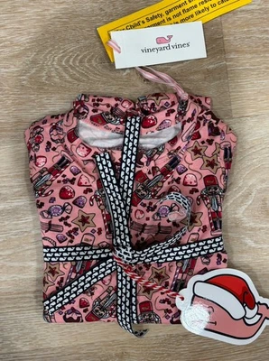 NWT Vineyard Vines Baby Footie Candy Pink Christmas Nutcracker 18-24 Months - Image 1 of 4