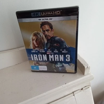 IRON MAN 3 (4K UHD) (REGION FREE) (BRAND NEW & SEALED) - image 1 of 2