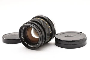 Leica LEITZ WETZLAR SUMMICRON f2 50mm M Lens Black Ver 2 *Exc+5* #4288L - Picture 1 of 12