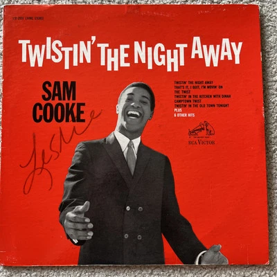 SAM COOKE - Twistin' The Night Away - VG+ Vinyl LP  - 1962 RCA Victor LSP 2555 - Image 1 of 4