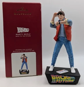 Back To The Future Marty McFly 2020 Hallmark Christmas Ornament MAGIC SOUND - Picture 1 of 4