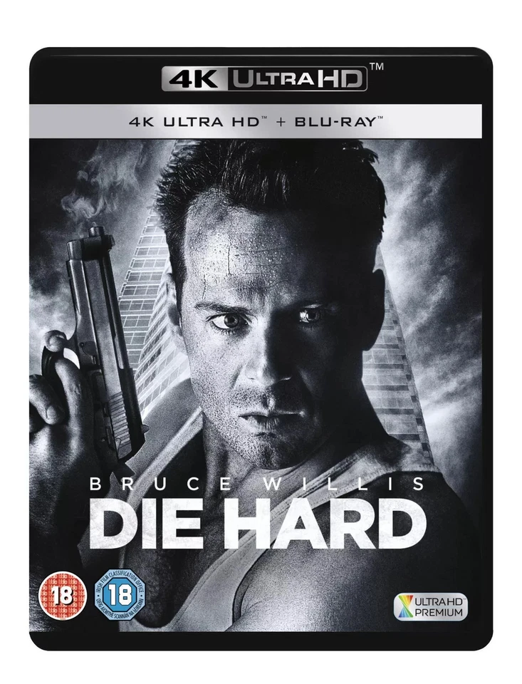 DIE HARD - 4K ULTRA HD + BLU RAY - BRUCE WILLIS - NEW / SEALED - Image 1 of 1