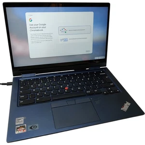 Lenovo Thinkpad C13 Yoga Gen1 Enterprise Chromebook Laptop Ryzen 5 3500c 8GB ... - Picture 1 of 8