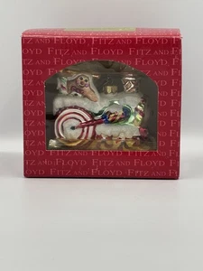 Fitz & Floyd Train Ornament Gingerbread Sweet Candy Land - Picture 1 of 15