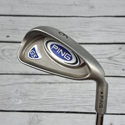 Ping G5 Black Dot 6 Iron STD Black CSL-S #12 Demo Steel Ping Shaft RH 38" - Image 1 of 4