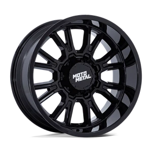 18x9 Moto Metal MO810 Legacy Gloss Black Wheel Blank (1mm) - Picture 1 of 5