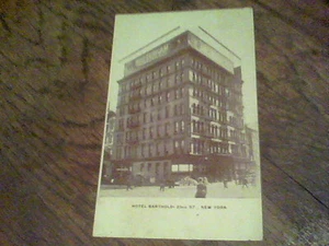 1910? Hotel Barthold 23rd St. New York file11 - Picture 1 of 2