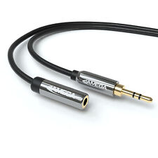 3,5mm AUX Verlängerungskabel Klinkenkabel Audio Klinke Stecker zu 3,5mm Buchse