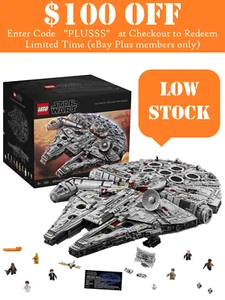 NEW & Sealed Lego® 75192 Millennium Falcon™ Set 7541pcs Building Kit Age 16+Toys - Picture 1 of 18